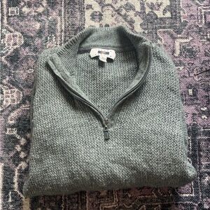 Half-Sip Gray Sweater